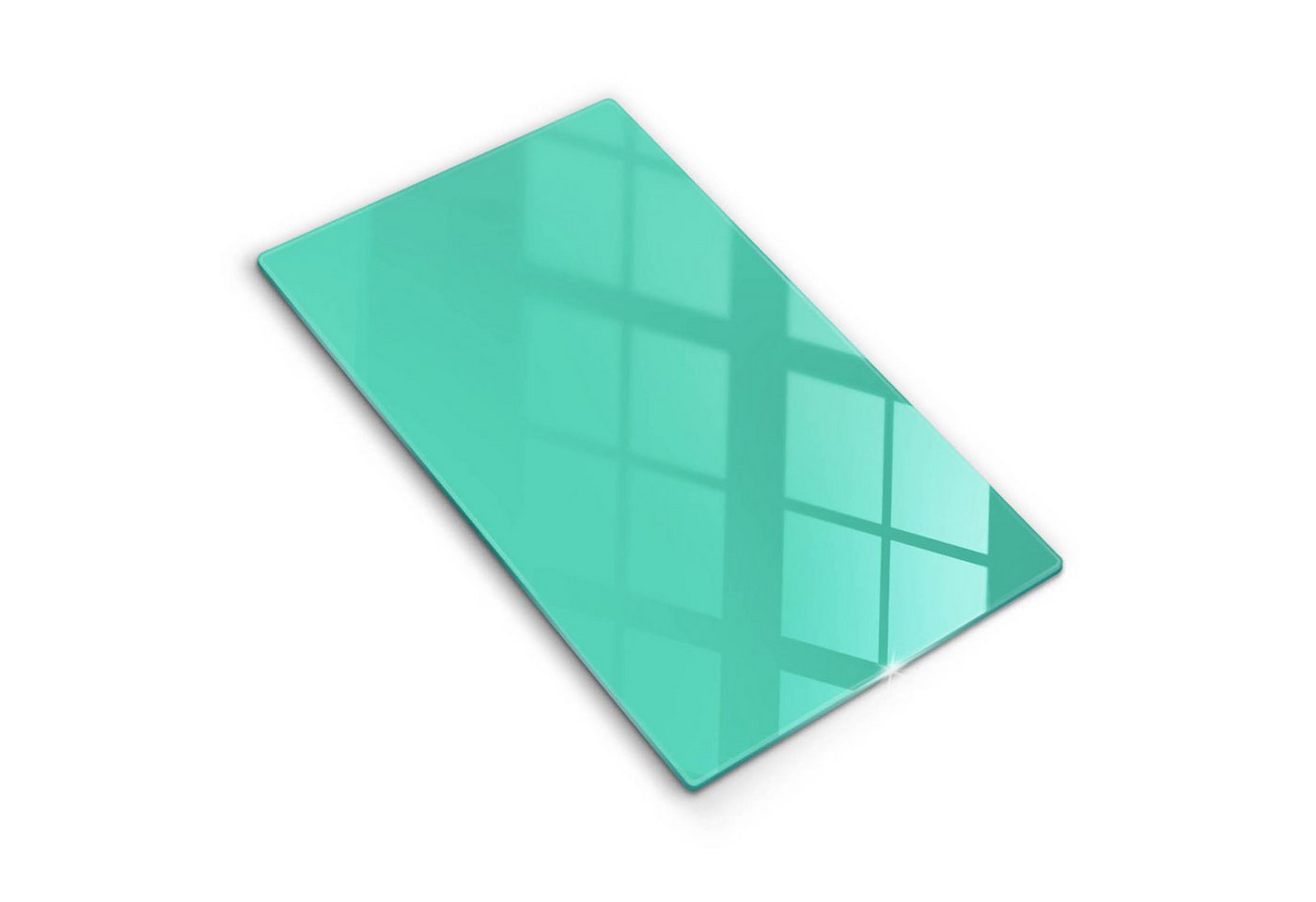 Tulup Schneidebrett Unifarben Herdabdeckplatte Gehärtetes Glas Kochplattenabdeckung, (1-St), Rechteckig 30x52 cm von Tulup