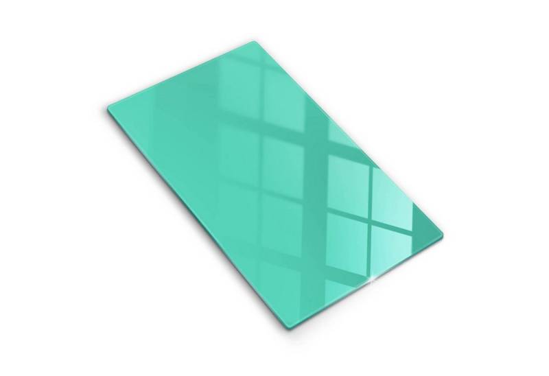 Tulup Schneidebrett Unifarben Herdabdeckplatte Gehärtetes Glas Kochplattenabdeckung, (1-St), Rechteckig 30x52 cm von Tulup
