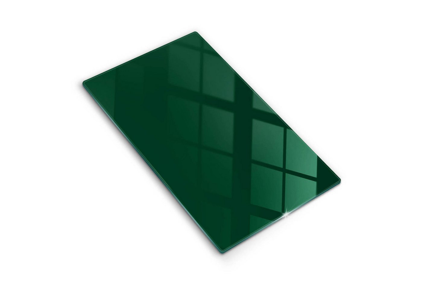 Tulup Schneidebrett Unifarben Herdabdeckplatte Gehärtetes Glas Kochplattenabdeckung, (1-St), Rechteckig 30x52 cm von Tulup