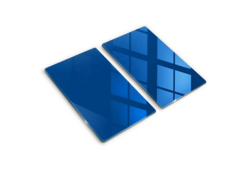 Tulup Schneidebrett Unifarben Herdabdeckplatte Gehärtetes Glas Kochplattenabdeckung, (2-St), Rechteckig 30x52 cm von Tulup