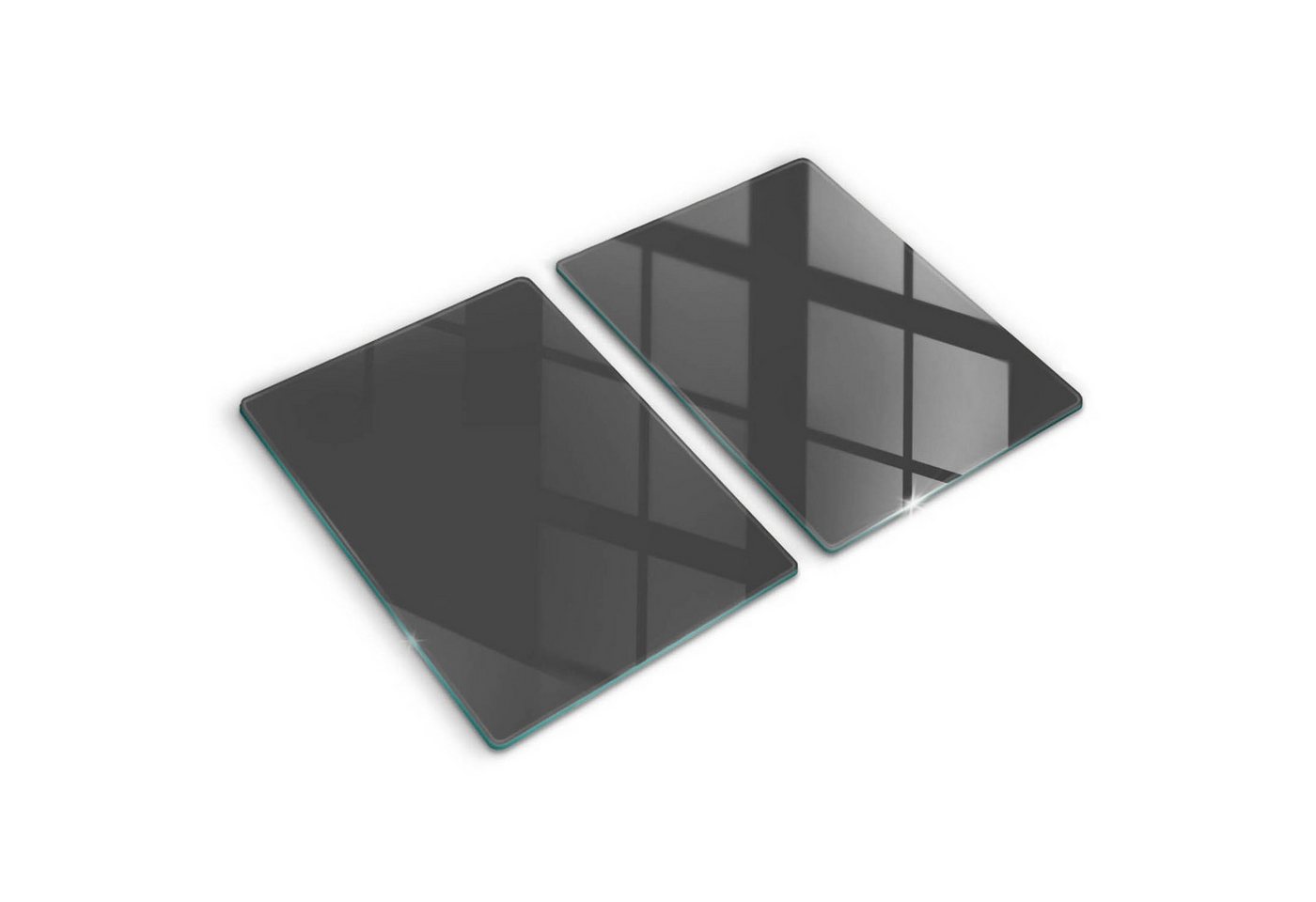 Tulup Schneidebrett Unifarben Minimalistisch Schneideplatte Kochplattenabdeckung, (2-St), Rechteckig 40x52 cm von Tulup