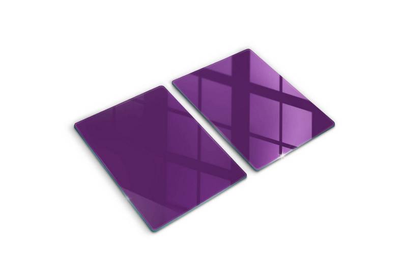 Tulup Schneidebrett Unifarben Minimalistisch Schneideplatte Kochplattenabdeckung, (2-St), Rechteckig 40x52 cm von Tulup