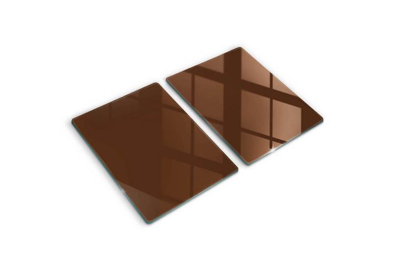 Tulup Schneidebrett Unifarben Minimalistisch Schneideplatte Kochplattenabdeckung, (2-St), Rechteckig 40x52 cm von Tulup