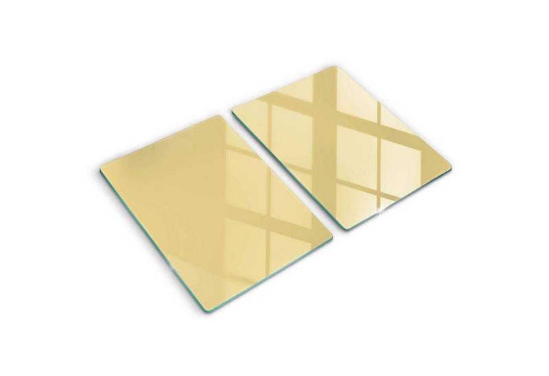 Tulup Schneidebrett Unifarben Minimalistisch Schneideplatte Kochplattenabdeckung, (2-St), Rechteckig 40x52 cm von Tulup