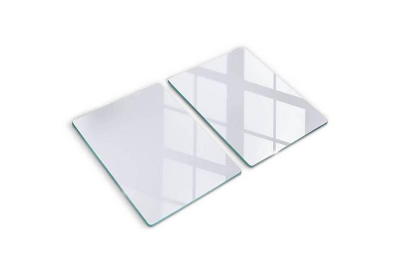 Tulup Schneidebrett Unifarben Minimalistisch Schneideplatte Kochplattenabdeckung, (2-St), Rechteckig 40x52 cm von Tulup