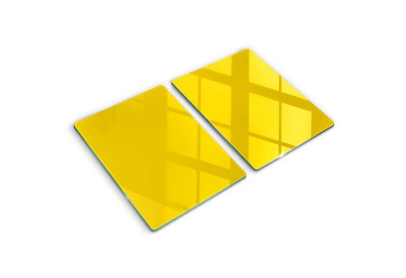 Tulup Schneidebrett Unifarben Minimalistisch Schneideplatte Kochplattenabdeckung, (2-St), Rechteckig 40x52 cm von Tulup