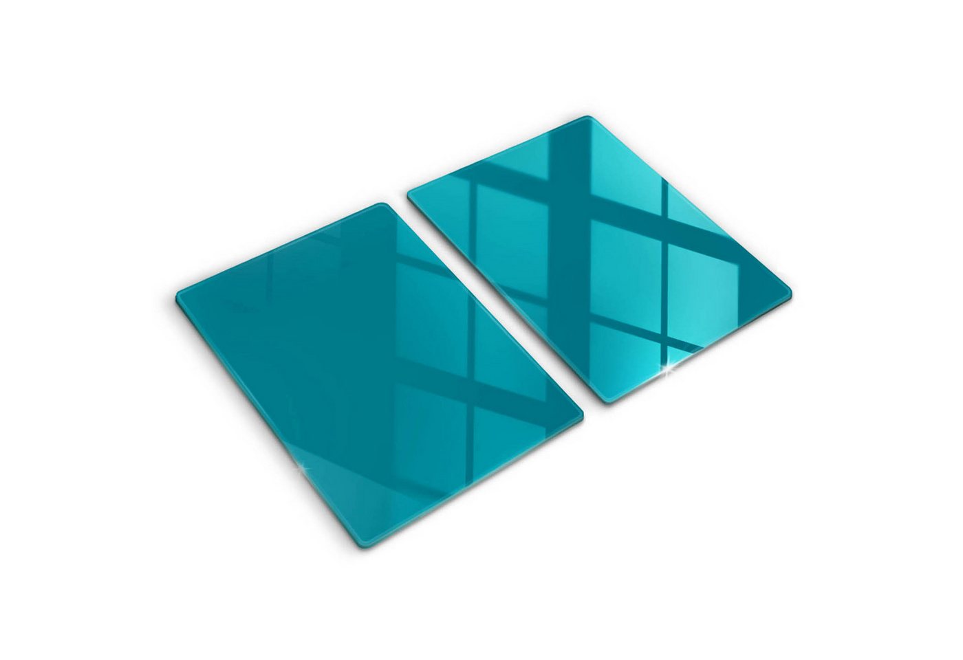Tulup Schneidebrett Unifarben Minimalistisch Schneideplatte Kochplattenabdeckung, (2-St), Rechteckig 40x52 cm von Tulup