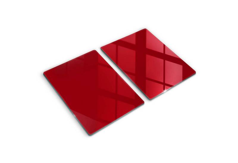 Tulup Schneidebrett Unifarben Minimalistisch Schneideplatte Kochplattenabdeckung, (2-St), Rechteckig 40x52 cm von Tulup