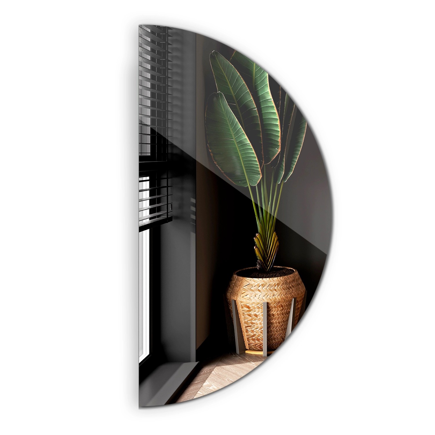 Tulup Spiegel Halbrunder Spiegel 50 cm x 100 cm Halbmondspiegel Badezimmerspiegel Halbkreisspiegel Design Wandspiegel Tulup Spiegel Halbrunder Spiegel 50 cm x 100 cm Halbmondspiegel Badezimmerspiegel Halbkreisspiegel Design Wandspiegel von Tulup