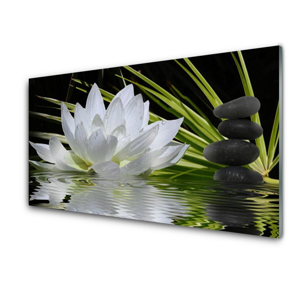 Tulup Spritzschutz Küchenrückwand Glassplatte Küche Herd aus Echtglas Abdeckplatte, Blumen - Wasserlilie Tulup Spritzschutz Küchenrückwand Glassplatte Küche Herd aus Echtglas Abdeckplatte, Blumen - Wasserlilie von Tulup