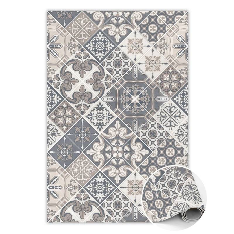 Tulup Teppich Ein Weiteres Muster PVC Floor Mat 120x180 cm Beige Vinylmat Vloerkleed Op Vinyl Rechteckig Vinyl Vloerkleed Tulup Teppich Ein Weiteres Muster PVC Floor Mat 120x180 cm Beige Vinylmat Vloerkleed Op Vinyl Rechteckig Vinyl Vloerkleed von Tulup