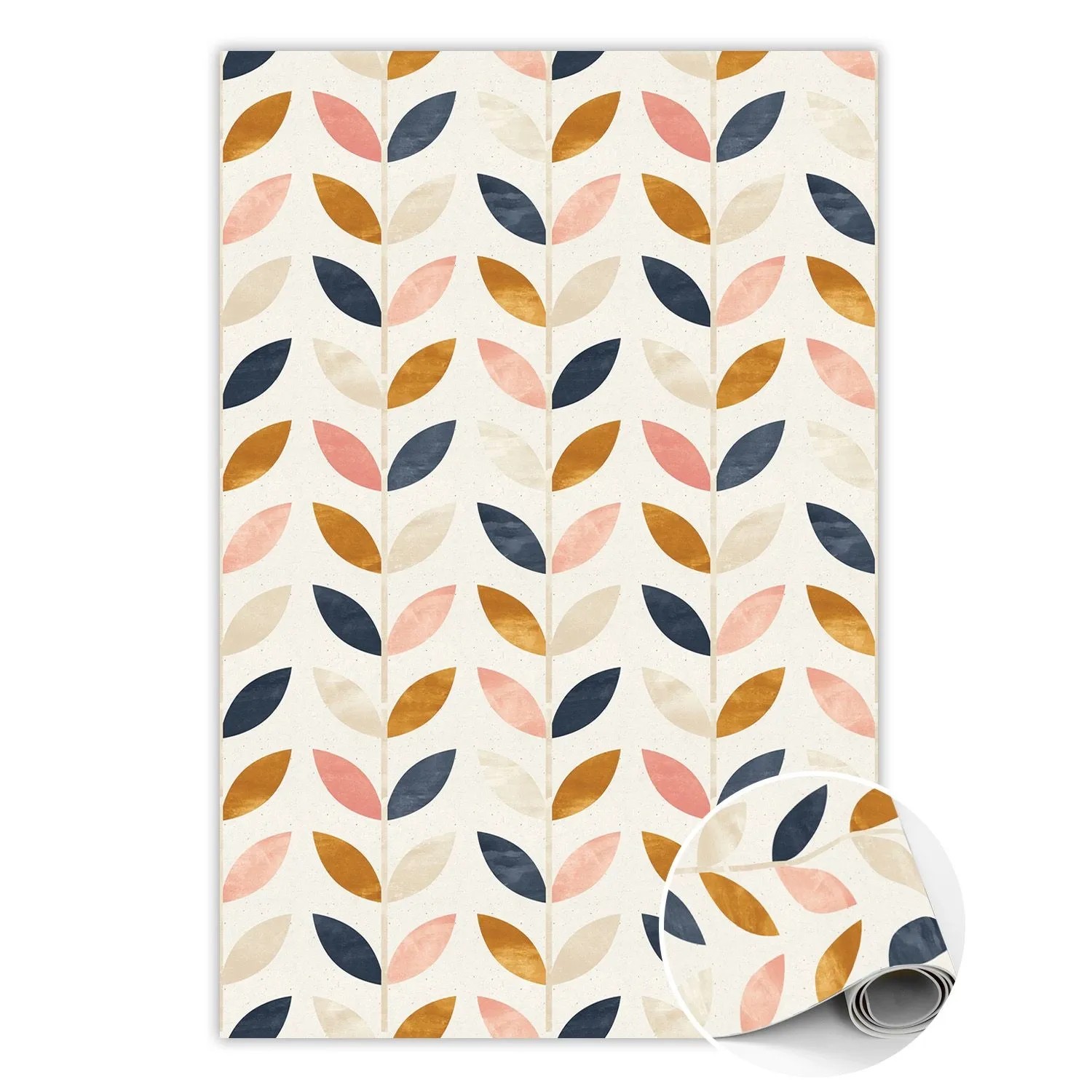 Tulup Teppich Kleine Blätter PVC Tapijt 140x210 cm Gelb Vloerkleed Vinyl PVC Vloer Mat Rechteckig PVC Floor Mat Tulup Teppich Kleine Blätter PVC Tapijt 140x210 cm Gelb Vloerkleed Vinyl PVC Vloer Mat Rechteckig PVC Floor Mat von Tulup