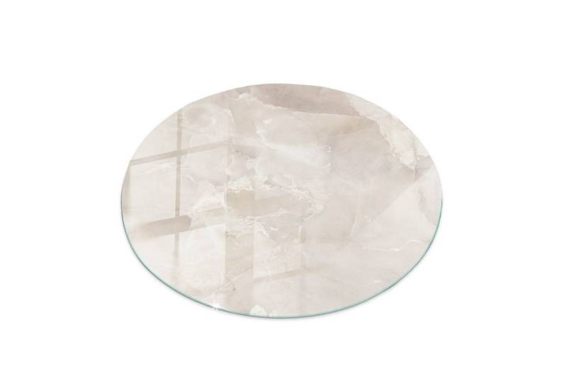 Tulup Tischplatte Glasplatte für Couchtisch Marmor-Texturmuster Glas Tischplatte von Tulup