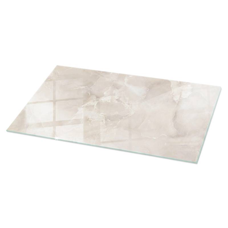 Tulup Tischplatte Marmor-Texturmuster Glastischplatte 140x70 cm Cremig Tischplatte Glasplatte für Rechteckigen Tisch Tischplatte aus Glas Tulup Tischplatte Marmor-Texturmuster Glastischplatte 140x70 cm Cremig Tischplatte Glasplatte für Rechteckigen Tisch Tischplatte aus Glas von Tulup