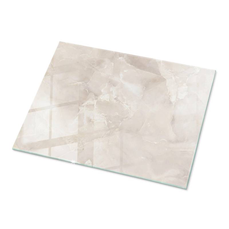 Tulup Tischplatte Marmor-Texturmuster Tischplatte aus Glas 80x60 cm Cremig Tischplatte Rechteckige Tischplatte aus Glas Glas für Tischplatte Tulup Tischplatte Marmor-Texturmuster Tischplatte aus Glas 80x60 cm Cremig Tischplatte Rechteckige Tischplatte aus Glas Glas für Tischplatte von Tulup