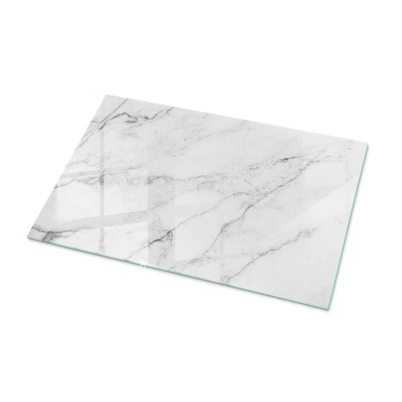 Tulup Tischplatte Marmoroberflächenmuster Glastischplatte 100x70 cm Weiß Tischplatte Rechteckige Tischplatte Tischplatte aus Glas Tulup Tischplatte Marmoroberflächenmuster Glastischplatte 100x70 cm Weiß Tischplatte Rechteckige Tischplatte Tischplatte aus Glas von Tulup