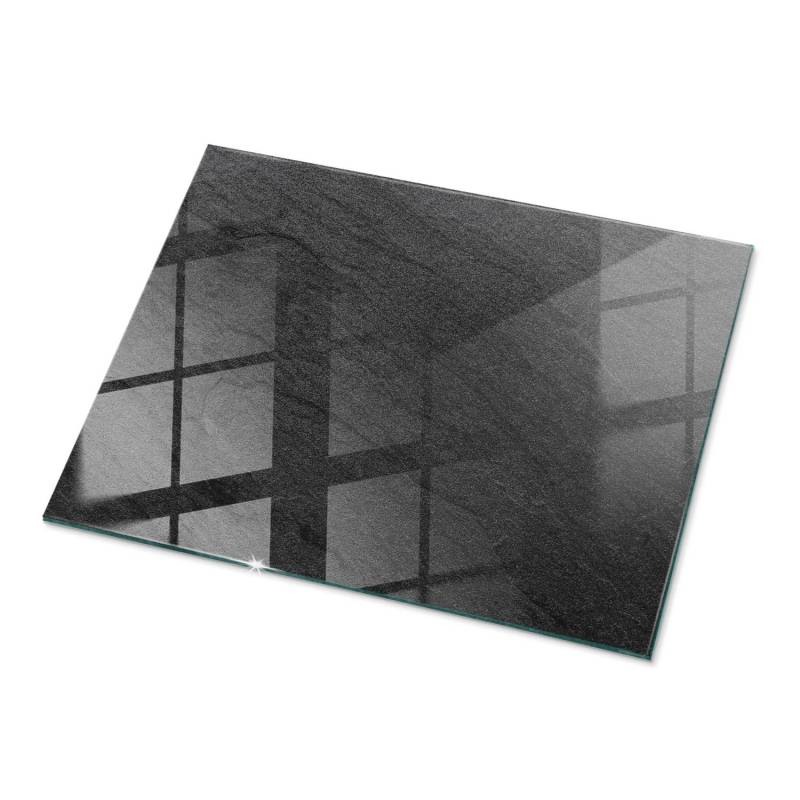Tulup Tischplatte Natursteinstruktur Tischplatte 80x60 cm Schwarz Tischplatte Rechteckige Tischplatte aus Glas Glastischplatte Tulup Tischplatte Natursteinstruktur Tischplatte 80x60 cm Schwarz Tischplatte Rechteckige Tischplatte aus Glas Glastischplatte von Tulup