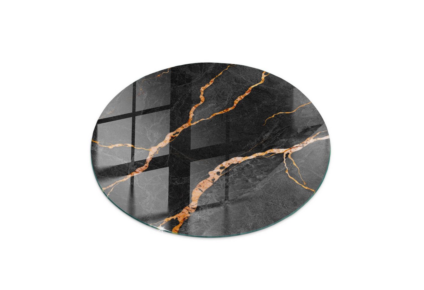Tulup Tischplatte Tisch Glasplatte Ersatz Marmormuster mit Adern Glas Tischplatte Tulup Tischplatte Tisch Glasplatte Ersatz Marmormuster mit Adern Glas Tischplatte von Tulup