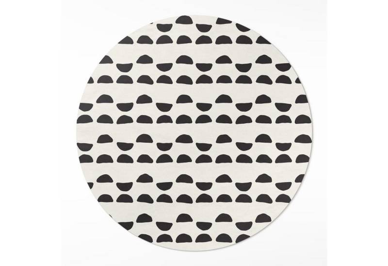 Tulup Vinylteppich Teppich Pvc Halbmonde Teppich Auf Pvc Vinyl Teppich Läufer, Höhe: 50 mm von Tulup
