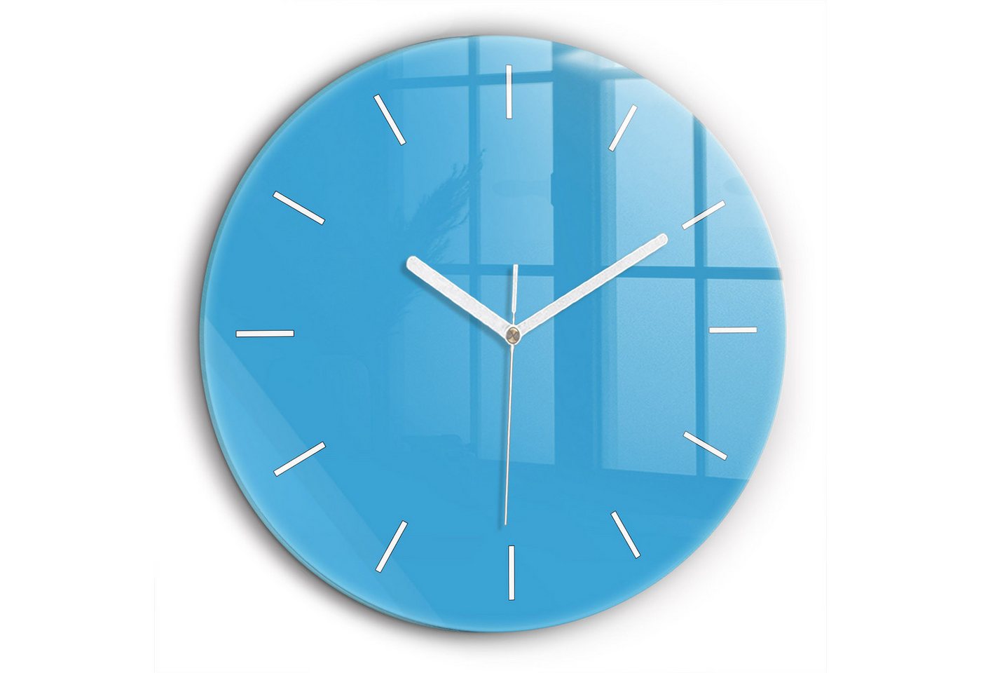 Tulup Wanduhr Glasrunde Uhr Moderne Glaswanduhr 60cm Uhr aus Gehärtetem Glas Tulup Wanduhr Glasrunde Uhr Moderne Glaswanduhr 60cm Uhr aus Gehärtetem Glas von Tulup