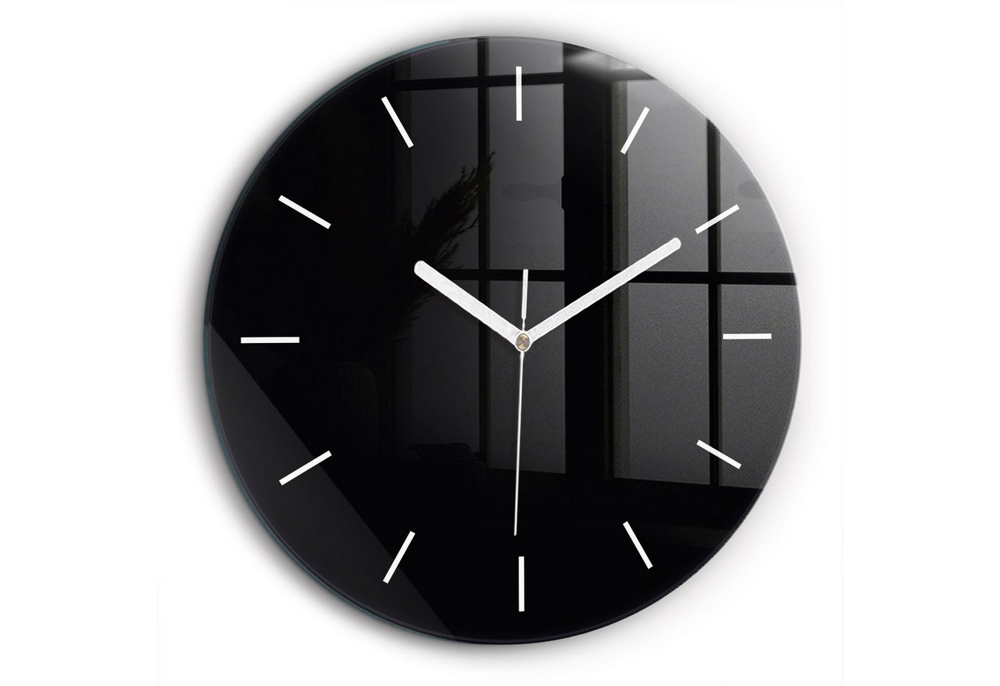 Tulup Wanduhr Glasrunde Uhr Moderne Glaswanduhr 60cm Uhr aus Gehärtetem Glas Tulup Wanduhr Glasrunde Uhr Moderne Glaswanduhr 60cm Uhr aus Gehärtetem Glas von Tulup