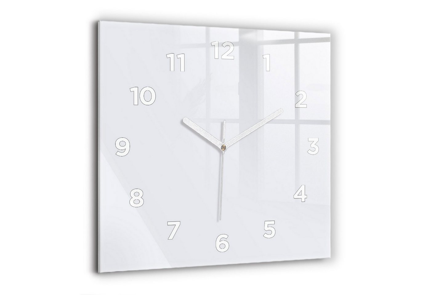 Tulup Wanduhr Glasuhr Quadratische Wanduhr 60x60 cm Uhr Aus Gehärtetem Glas Tulup Wanduhr Glasuhr Quadratische Wanduhr 60x60 cm Uhr Aus Gehärtetem Glas von Tulup