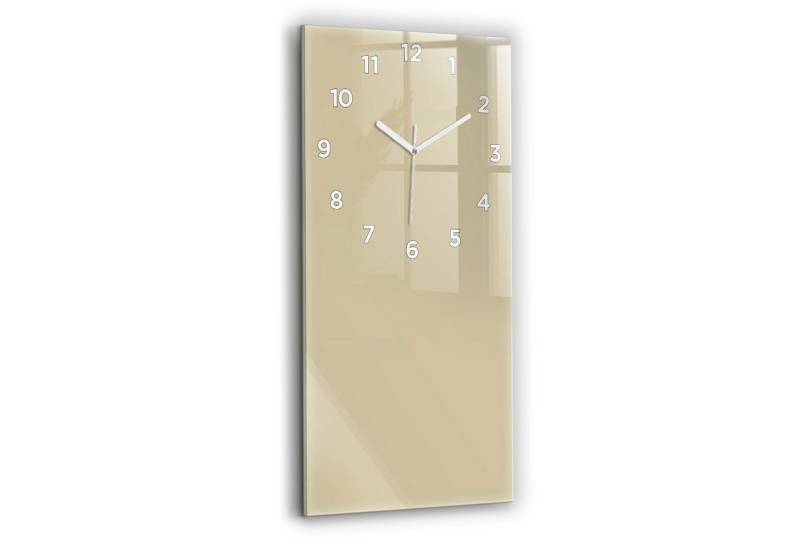 Tulup Wanduhr Glasuhr Rechteckige Wanduhr 30 x 60 cm Uhr aus Gehärtetem Glas von Tulup