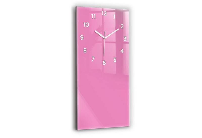 Tulup Wanduhr Glasuhr Rechteckige Wanduhr 30 x 60 cm Uhr aus Gehärtetem Glas von Tulup