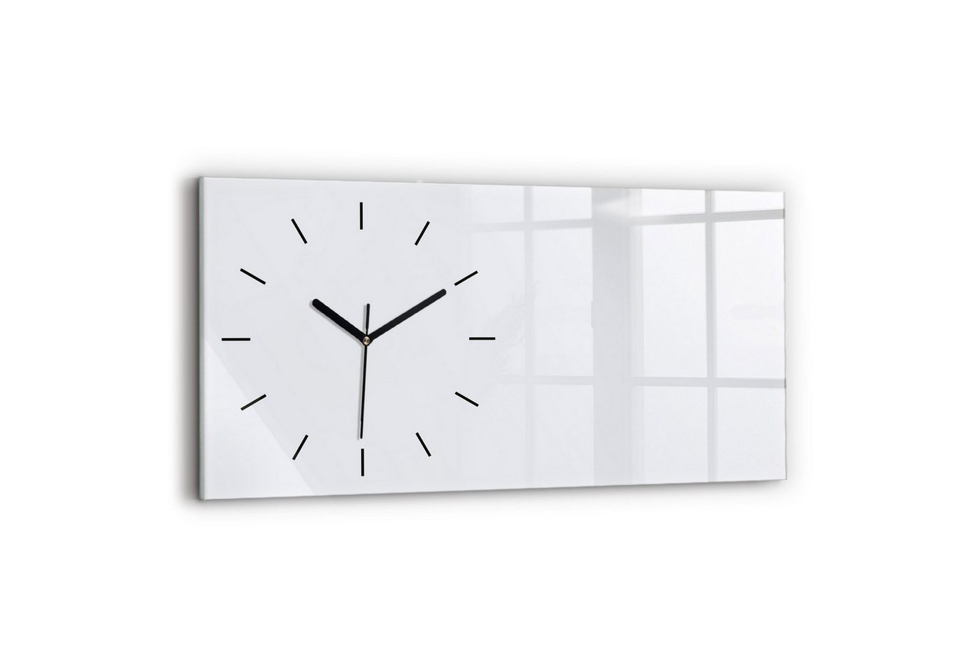 Tulup Wanduhr Glasuhr Rechteckige Wanduhr 60x30 cm Uhr aus Gehärtetem Glas Tulup Wanduhr Glasuhr Rechteckige Wanduhr 60x30 cm Uhr aus Gehärtetem Glas von Tulup