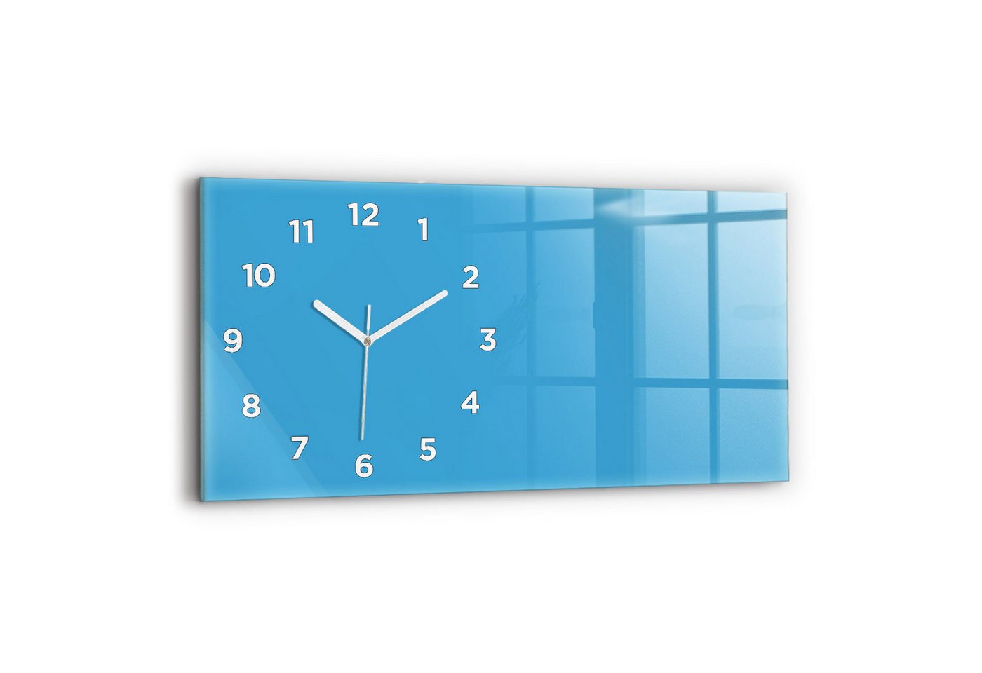 Tulup Wanduhr Glasuhr Rechteckige Wanduhr 60x30 cm Uhr aus Gehärtetem Glas Tulup Wanduhr Glasuhr Rechteckige Wanduhr 60x30 cm Uhr aus Gehärtetem Glas von Tulup