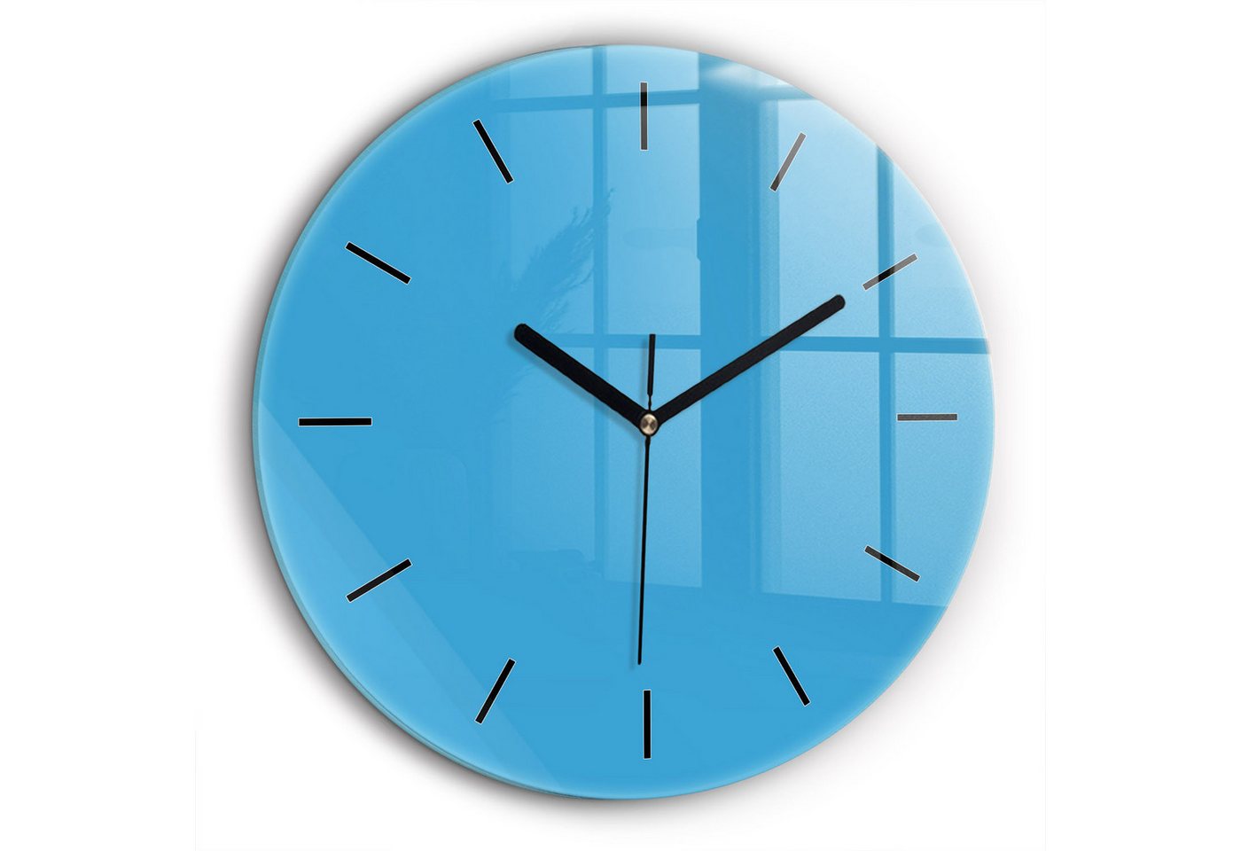 Tulup Wanduhr Wanduhr Glasrunde Uhr Moderne Glaswanduhr 60cm Uhr aus Gehärtetem Glas Tulup Wanduhr Wanduhr Glasrunde Uhr Moderne Glaswanduhr 60cm Uhr aus Gehärtetem Glas von Tulup