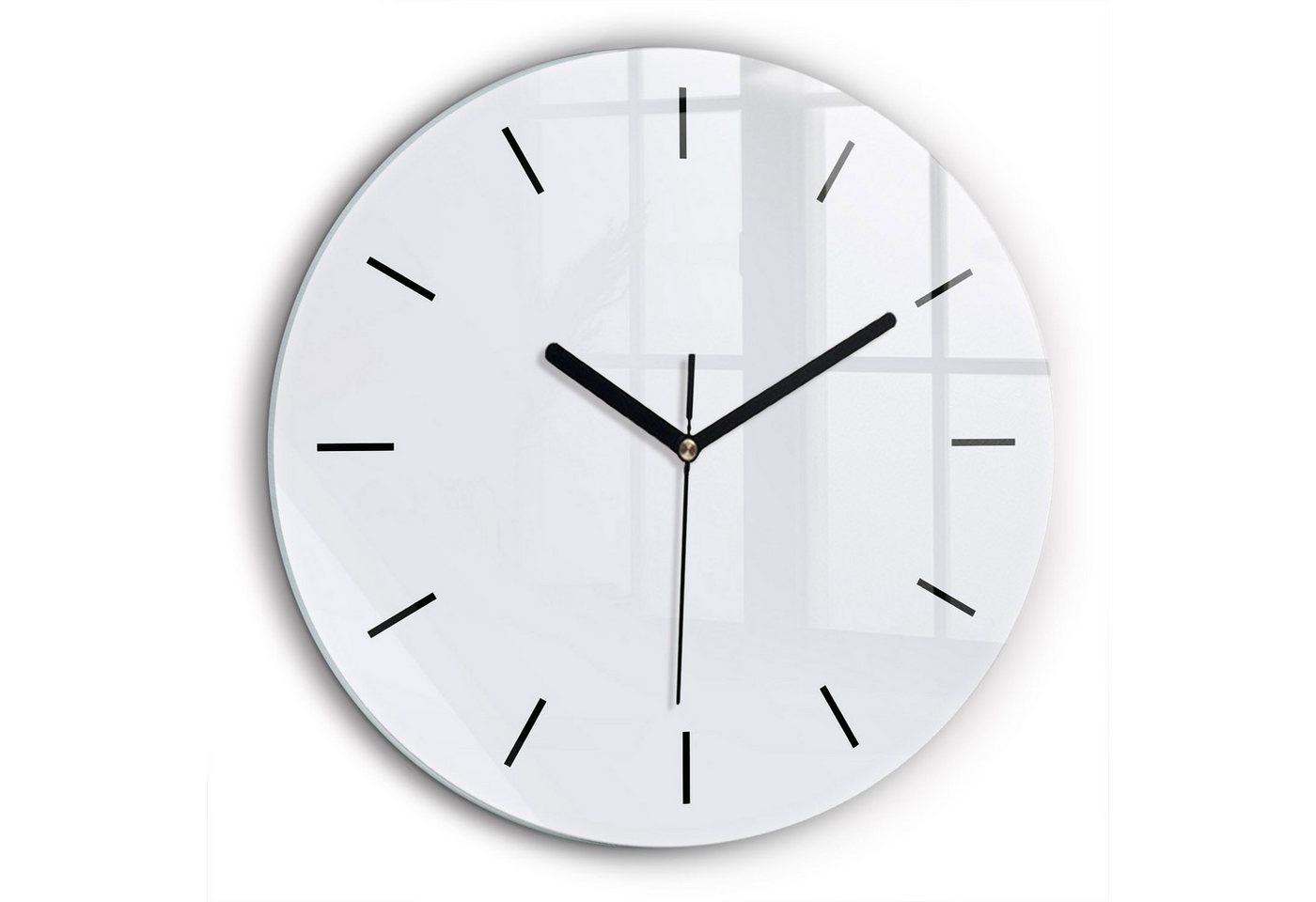 Tulup Wanduhr Wanduhr Glasrunde Uhr Moderne Glaswanduhr 60cm Uhr aus Gehärtetem Glas Tulup Wanduhr Wanduhr Glasrunde Uhr Moderne Glaswanduhr 60cm Uhr aus Gehärtetem Glas von Tulup