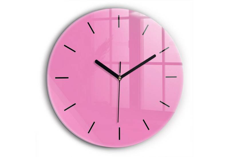 Tulup Wanduhr Wanduhr Glasrunde Uhr Moderne Glaswanduhr 60cm Uhr aus Gehärtetem Glas von Tulup