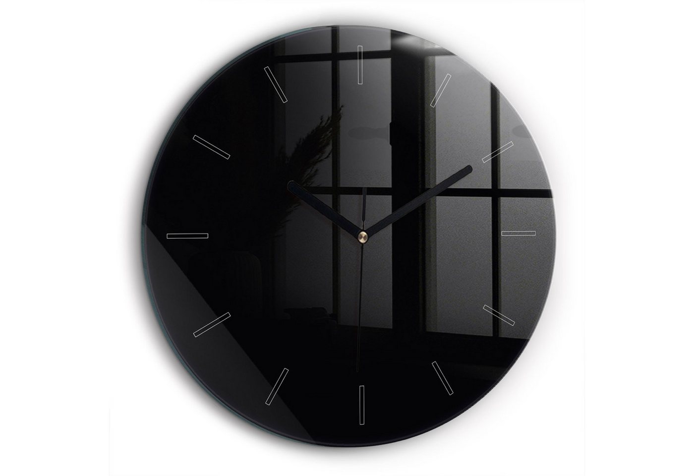 Tulup Wanduhr Wanduhr Glasrunde Uhr Moderne Glaswanduhr 60cm Uhr aus Gehärtetem Glas Tulup Wanduhr Wanduhr Glasrunde Uhr Moderne Glaswanduhr 60cm Uhr aus Gehärtetem Glas von Tulup