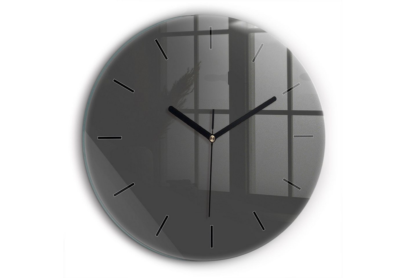Tulup Wanduhr Wanduhr Glasrunde Uhr Moderne Glaswanduhr 60cm Uhr aus Gehärtetem Glas Tulup Wanduhr Wanduhr Glasrunde Uhr Moderne Glaswanduhr 60cm Uhr aus Gehärtetem Glas von Tulup