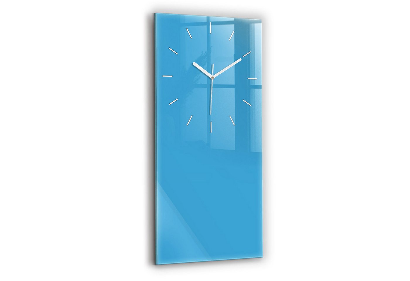 Tulup Wanduhr Wanduhr Glasuhr Rechteckige Wanduhr 30 x 60 cm Uhr aus Gehärtetem Glas Tulup Wanduhr Wanduhr Glasuhr Rechteckige Wanduhr 30 x 60 cm Uhr aus Gehärtetem Glas von Tulup