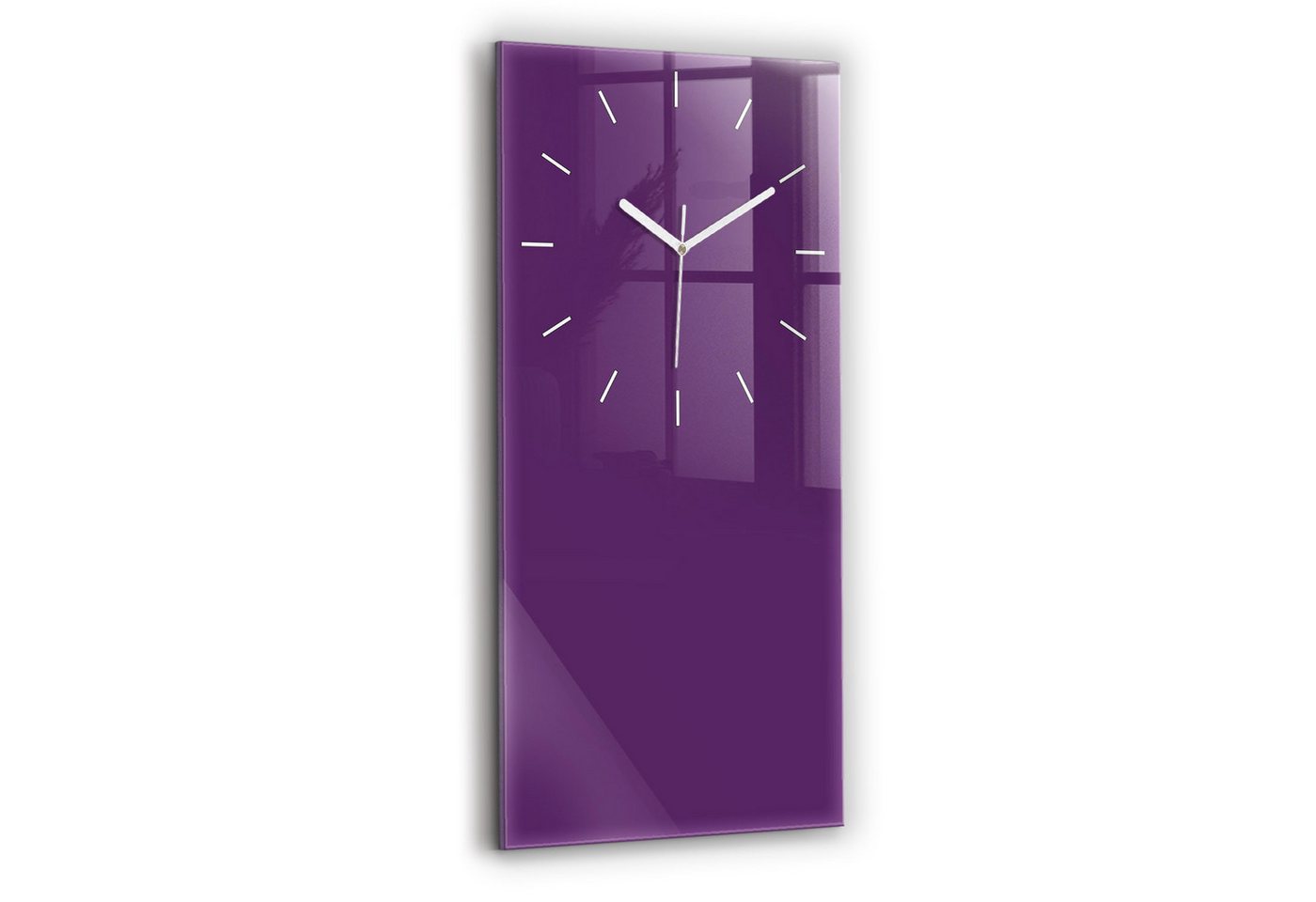 Tulup Wanduhr Wanduhr Glasuhr Rechteckige Wanduhr 30 x 60 cm Uhr aus Gehärtetem Glas Tulup Wanduhr Wanduhr Glasuhr Rechteckige Wanduhr 30 x 60 cm Uhr aus Gehärtetem Glas von Tulup