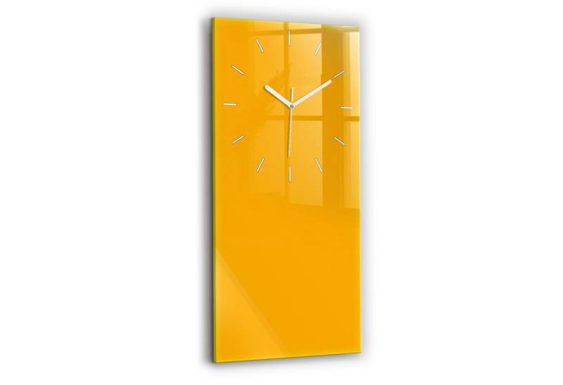 Tulup Wanduhr Wanduhr Glasuhr Rechteckige Wanduhr 30 x 60 cm Uhr aus Gehärtetem Glas von Tulup