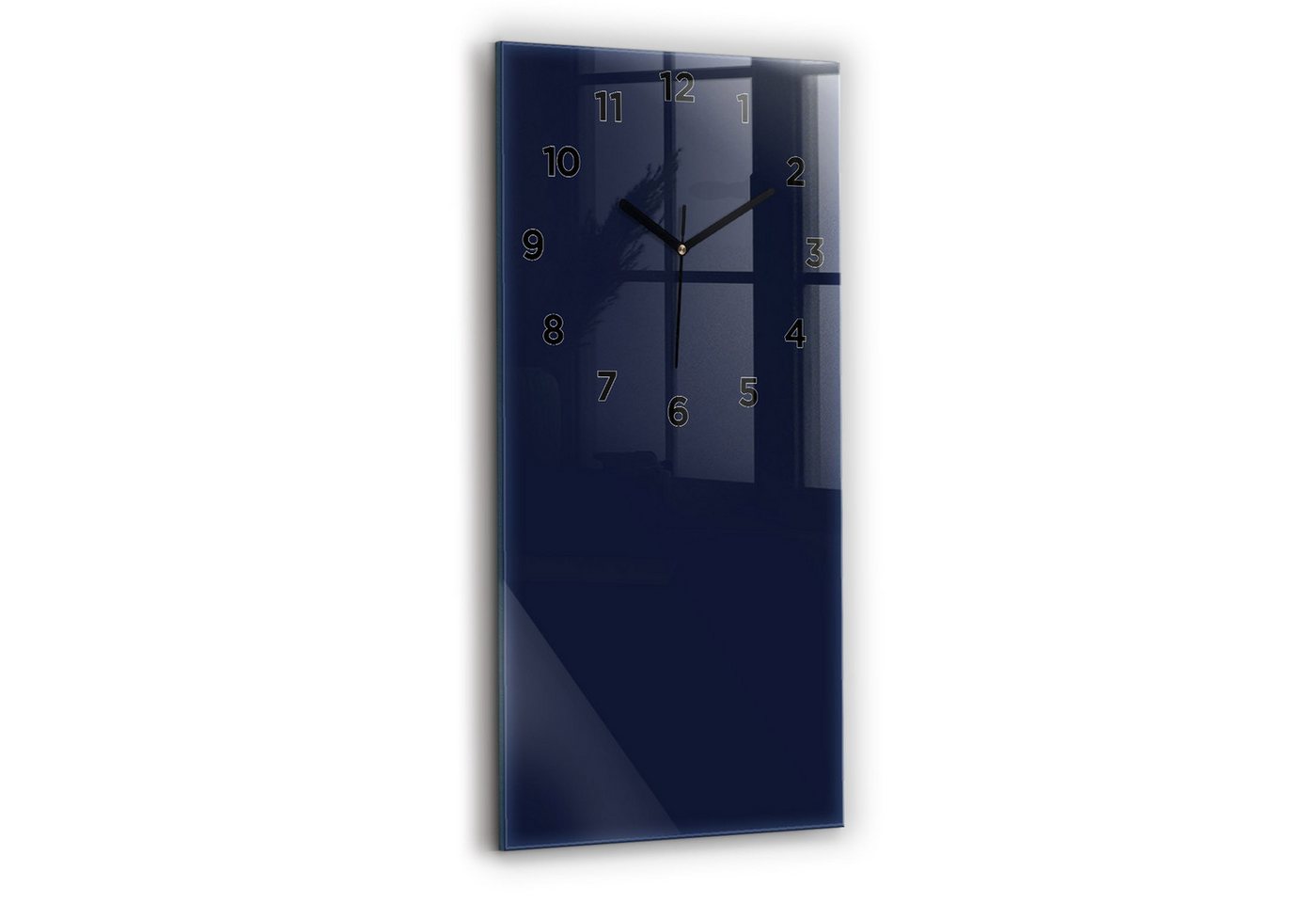 Tulup Wanduhr Wanduhr Glasuhr Rechteckige Wanduhr 30 x 60 cm Uhr aus Gehärtetem Glas Tulup Wanduhr Wanduhr Glasuhr Rechteckige Wanduhr 30 x 60 cm Uhr aus Gehärtetem Glas von Tulup