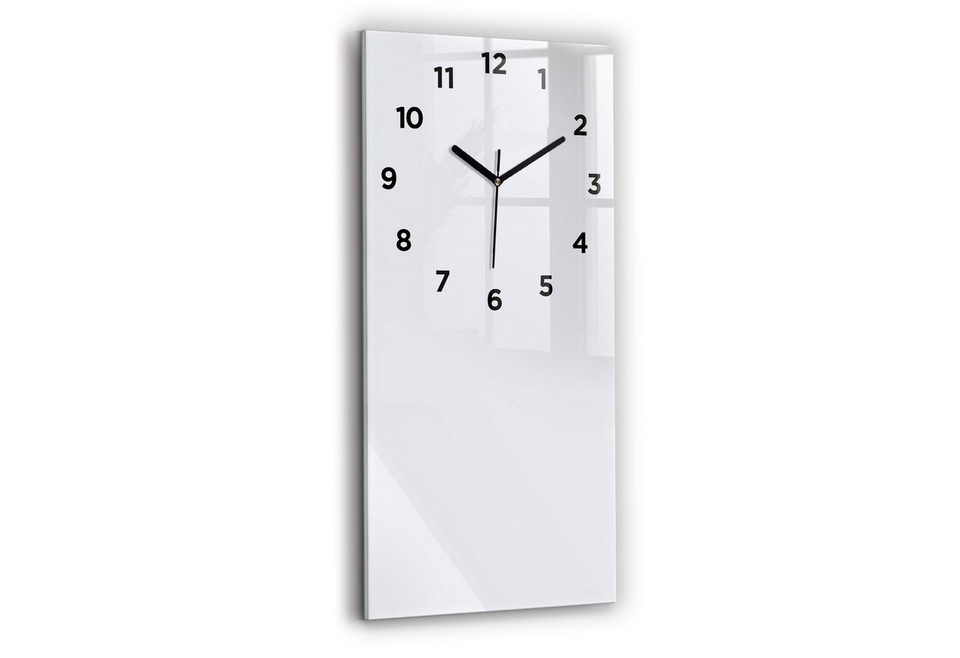 Tulup Wanduhr Wanduhr Glasuhr Rechteckige Wanduhr 30 x 60 cm Uhr aus Gehärtetem Glas Tulup Wanduhr Wanduhr Glasuhr Rechteckige Wanduhr 30 x 60 cm Uhr aus Gehärtetem Glas von Tulup