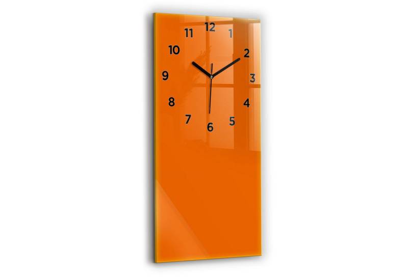 Tulup Wanduhr Wanduhr Glasuhr Rechteckige Wanduhr 30 x 60 cm Uhr aus Gehärtetem Glas von Tulup