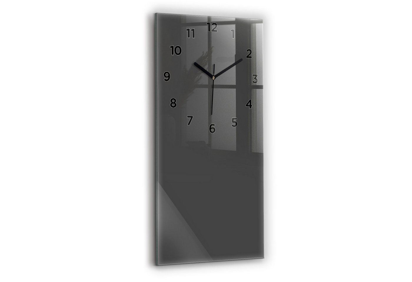 Tulup Wanduhr Wanduhr Glasuhr Rechteckige Wanduhr 30 x 60 cm Uhr aus Gehärtetem Glas Tulup Wanduhr Wanduhr Glasuhr Rechteckige Wanduhr 30 x 60 cm Uhr aus Gehärtetem Glas von Tulup
