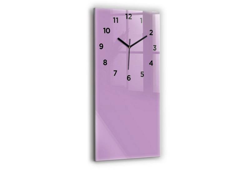 Tulup Wanduhr Wanduhr Glasuhr Rechteckige Wanduhr 30 x 60 cm Uhr aus Gehärtetem Glas von Tulup