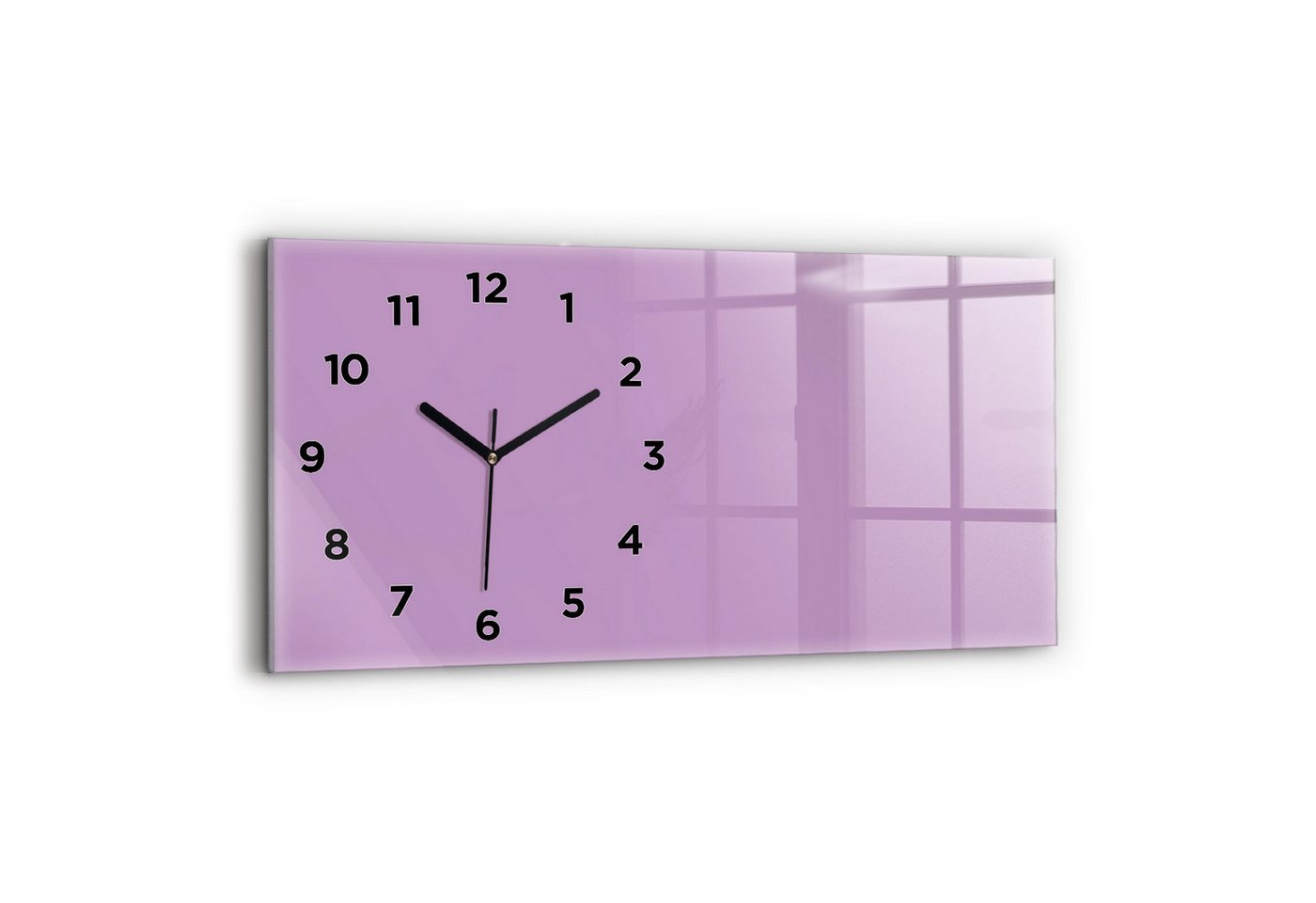 Tulup Wanduhr Wanduhr Glasuhr Rechteckige Wanduhr 60x30 cm Uhr aus Gehärtetem Glas Tulup Wanduhr Wanduhr Glasuhr Rechteckige Wanduhr 60x30 cm Uhr aus Gehärtetem Glas von Tulup