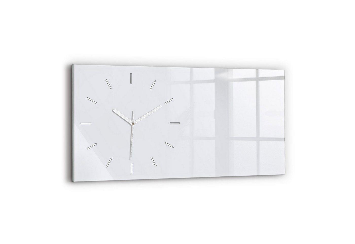 Tulup Wanduhr Wanduhr Glasuhr Rechteckige Wanduhr 60x30 cm Uhr aus Gehärtetem Glas Tulup Wanduhr Wanduhr Glasuhr Rechteckige Wanduhr 60x30 cm Uhr aus Gehärtetem Glas von Tulup