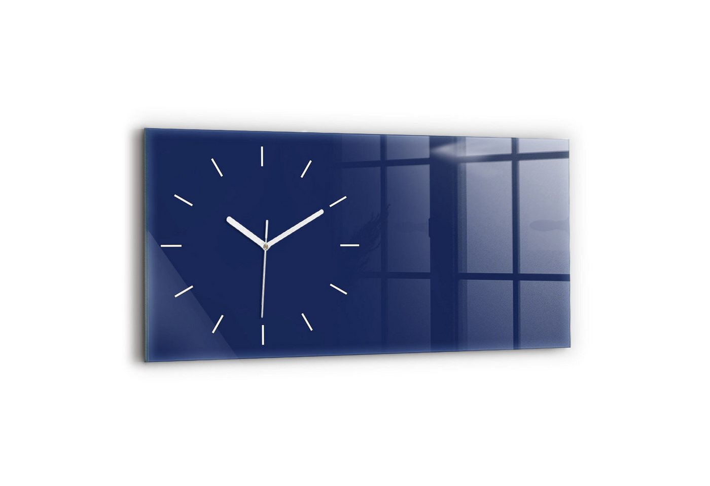Tulup Wanduhr Wanduhr Glasuhr Rechteckige Wanduhr 60x30 cm Uhr aus Gehärtetem Glas Tulup Wanduhr Wanduhr Glasuhr Rechteckige Wanduhr 60x30 cm Uhr aus Gehärtetem Glas von Tulup