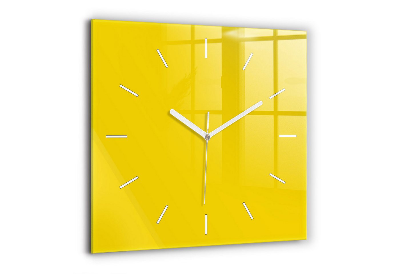 Tulup Wanduhr Wanduhr Modernistische Glaswanduhr 60x60cm Uhr aus gehärtetem Glas Tulup Wanduhr Wanduhr Modernistische Glaswanduhr 60x60cm Uhr aus gehärtetem Glas von Tulup