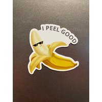 Bananen Magnet - Fruchtiger Kühlschrank Lustiger Dekoration Wortspiel Dekor von Tumblebugdesigns