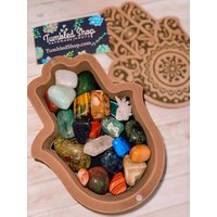 Kristalle Healing Set Bundle, Box Von Anxiety Relief Kit, Rohsteine, Chakra Stein Getrommelt Mineralien Steine Kristalle Healing Set Bundle, Box Von Anxiety Relief Kit, Rohsteine, Chakra Stein Getrommelt Mineralien Steine von TumbledShop