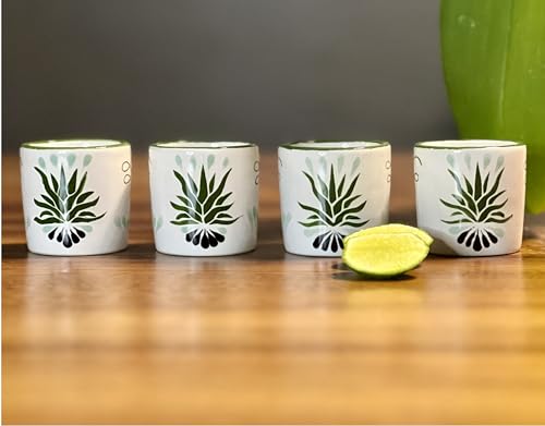Tumbler Home Mezcal Gläser Handmade Mezcal Copitas machen einzigartige Tequila Geschenke für Männer Authentische Keramik Mezcal Cups Made in Mexico von Tumbler Home